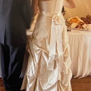 Wedding dress (actually a brides maids dress that I used as my wedding dress)